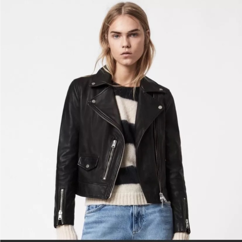 All Saints Leather Jacket